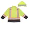 Radians Hi-Vis Reversible Bomber Jacket, Ripstop Polyester, Class Type R Class 3 Hi-Vis Green / Black, M SJ610B-3ZGS-M - alternate 6